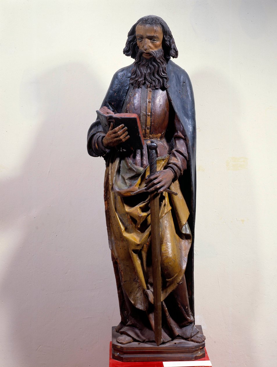 Representatie van Sint Paulus met een boek in de hand door Unknown artist