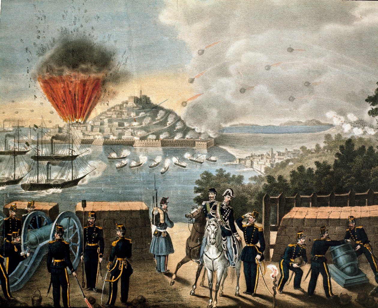 Risorgimento - Expeditie van de Duizend door Giuseppe Garibaldi door Unknown artist