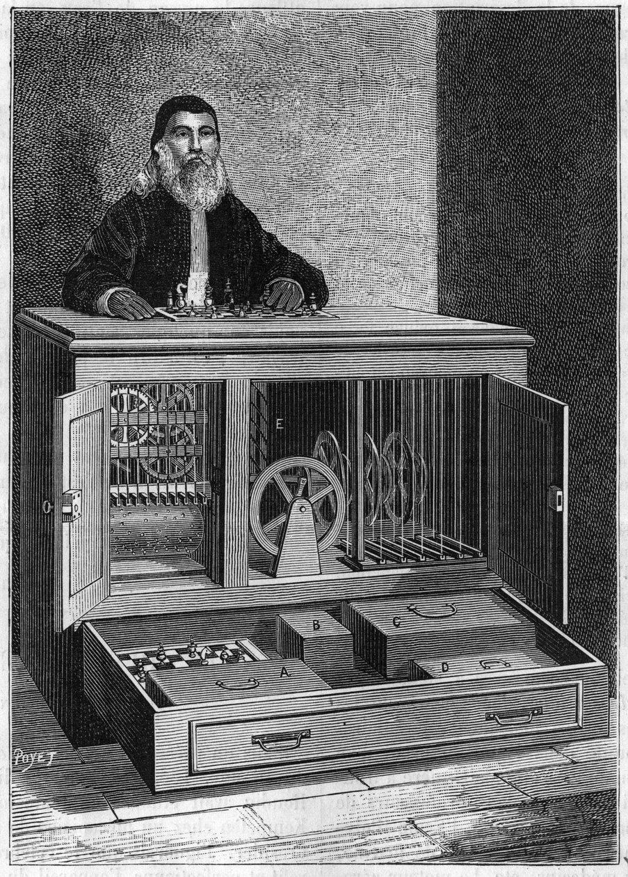 Automaton van Robert-Houdin (Jean-Eugene Robert Houdin) door Unknown artist