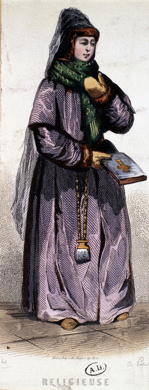 Russisch-orthodoxe religie, gravure door Unknown artist