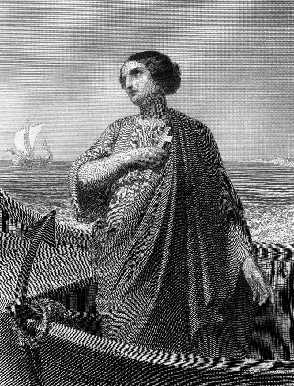 Saint Paule. Romeinse patriciër (347 tot 404) - in 