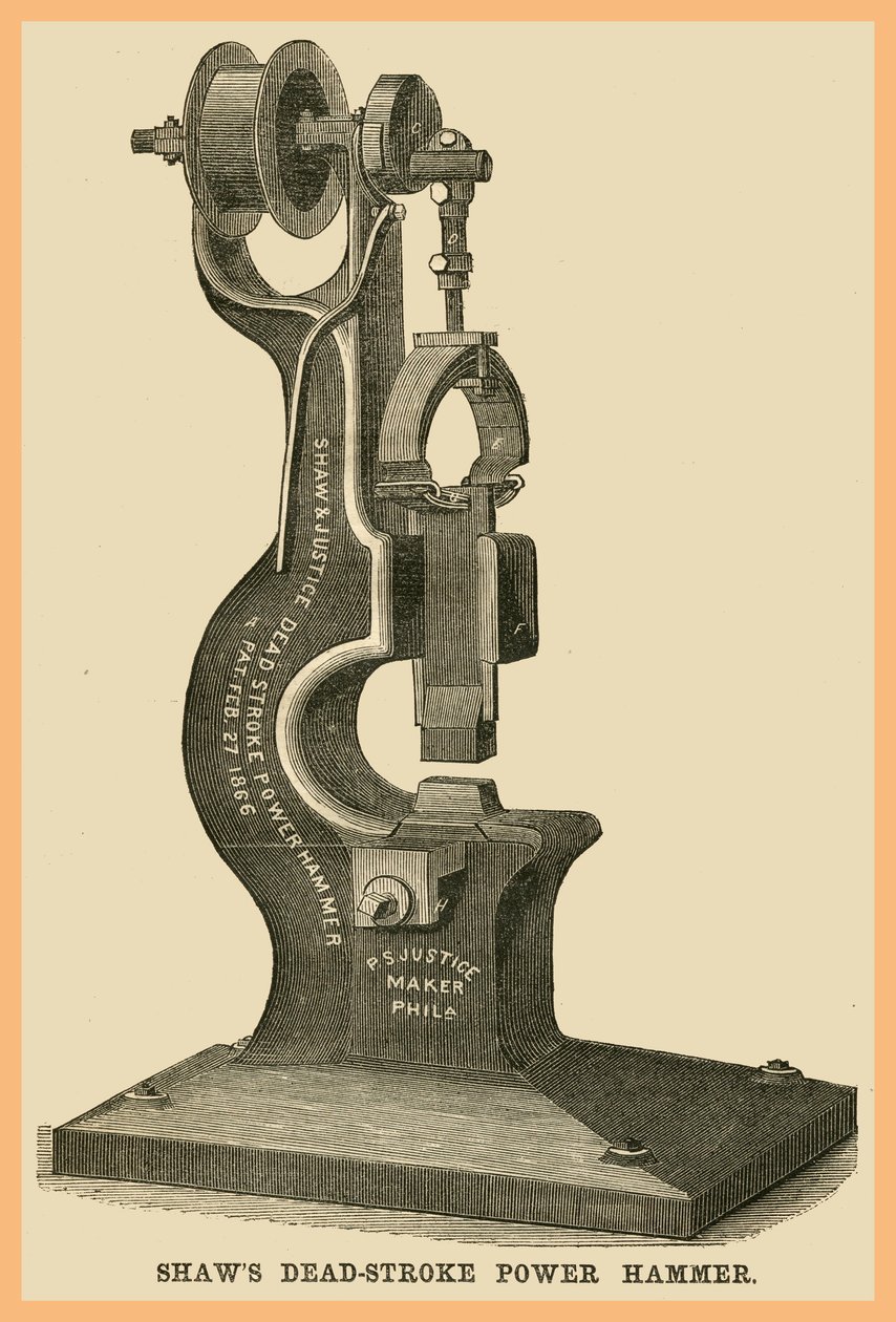 Shaws Dodemanshamer door Unknown Artist