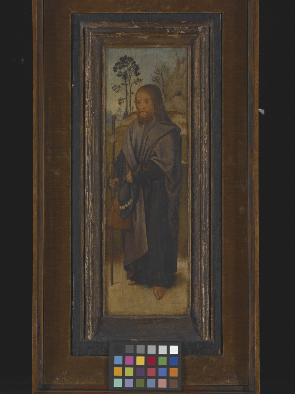 St. Jacobus (de pelgrim) door Unknown artist