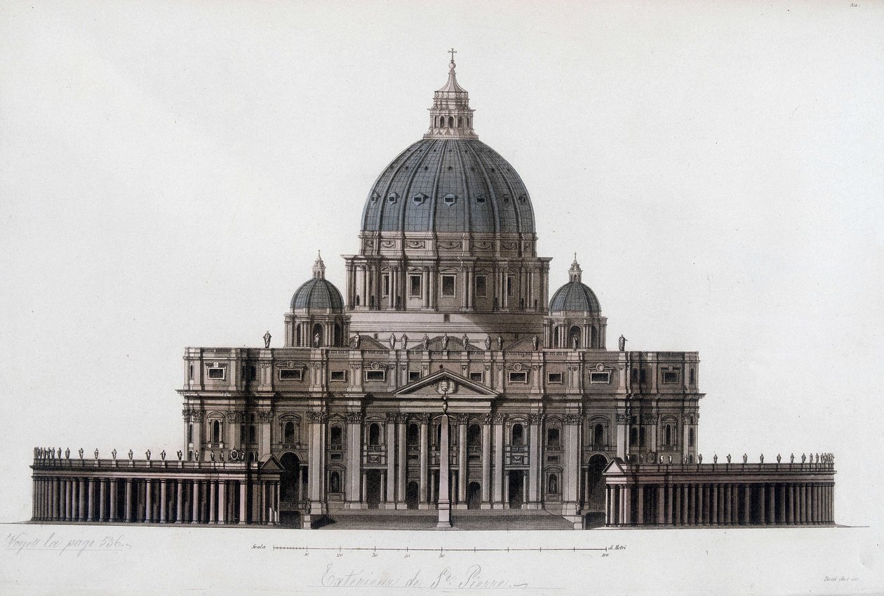 Sint-Pietersbasiliek in Rome in het Vaticaan. In 