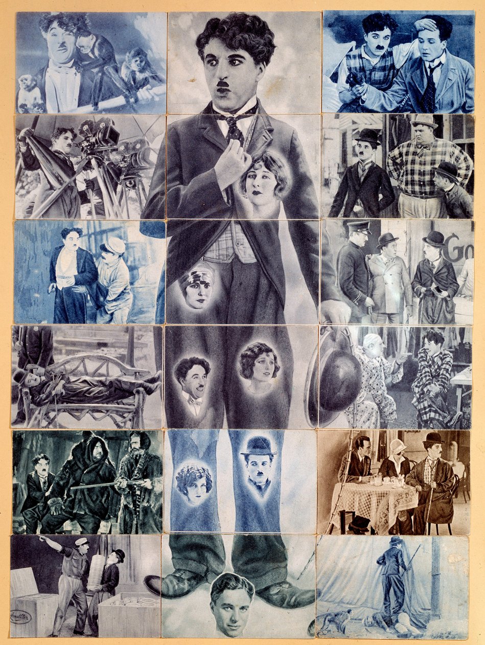 Het circus geregisseerd door Charlie Chaplin door Unknown Artist