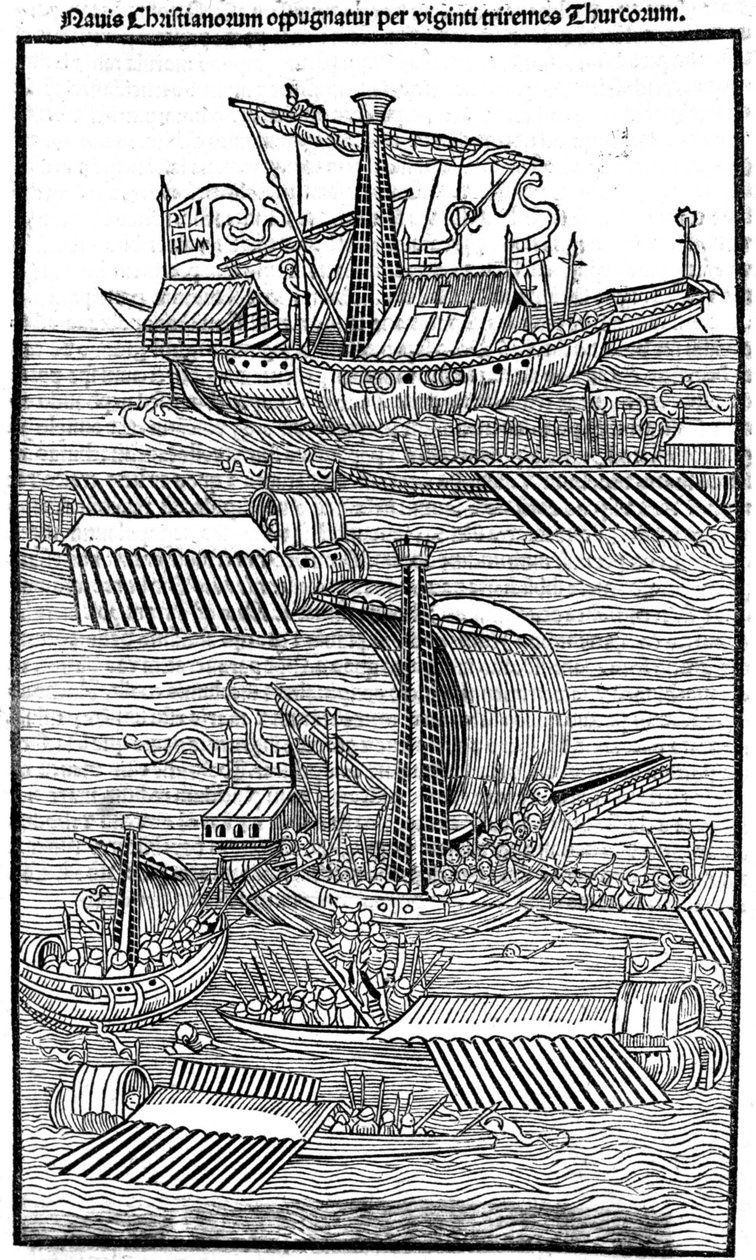 De Ridders van Rhodos door Unknown artist