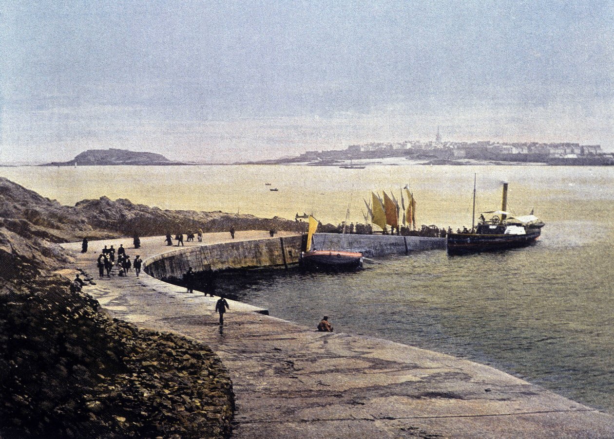 De baai van Saint-Malo vanuit Dinard - in 