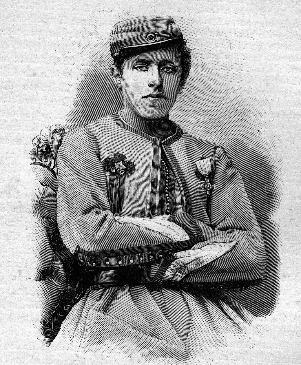 Theodore Wibaux, Pontificale Zouaaf en Jezuïet (1849 - 1882) door Unknown artist