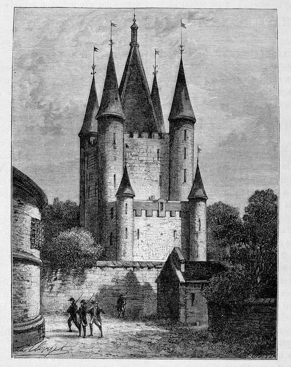 Toren van de Tempel door Unknown artist