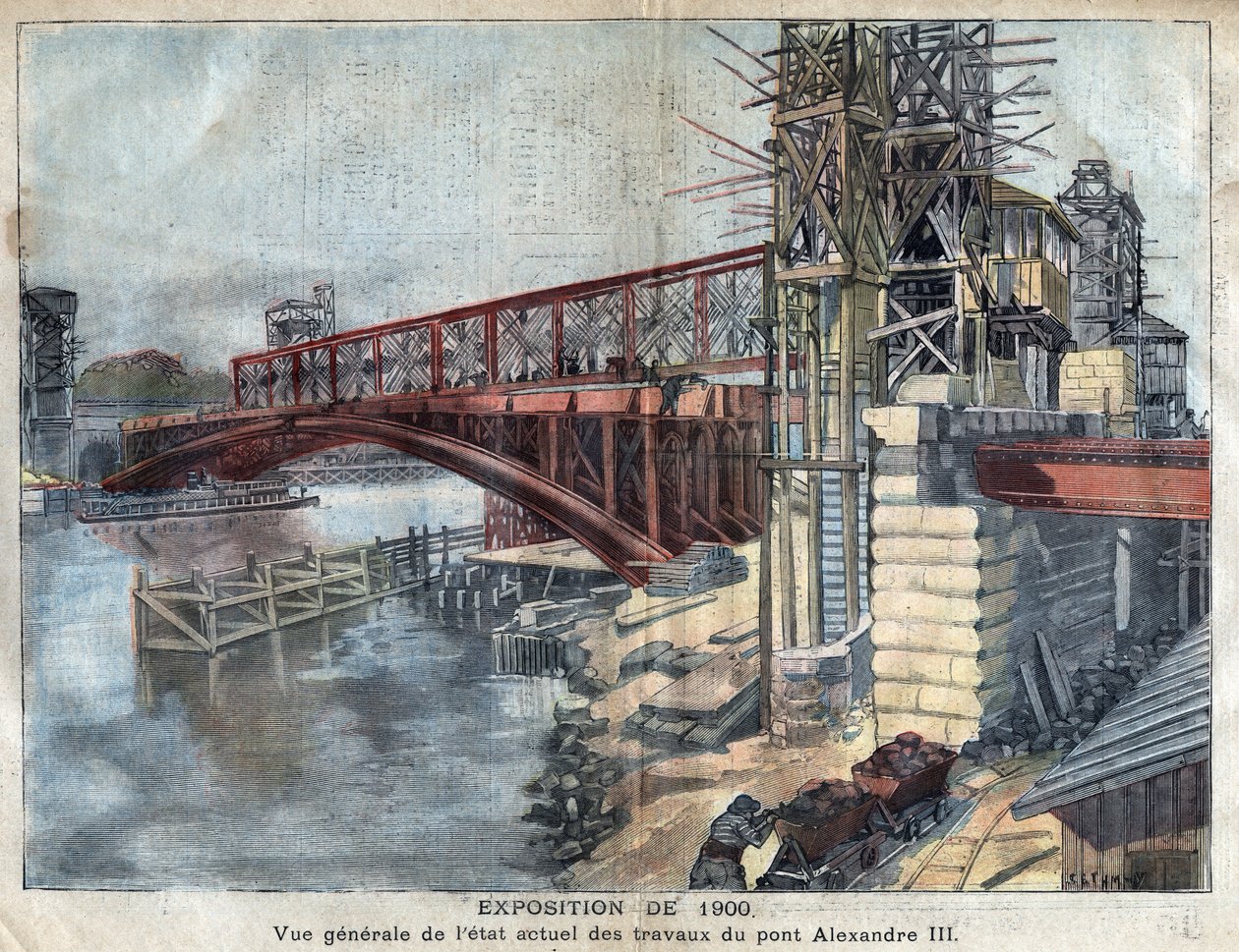 Universele Tentoonstelling van Parijs in 1900 - Werken door Unknown artist