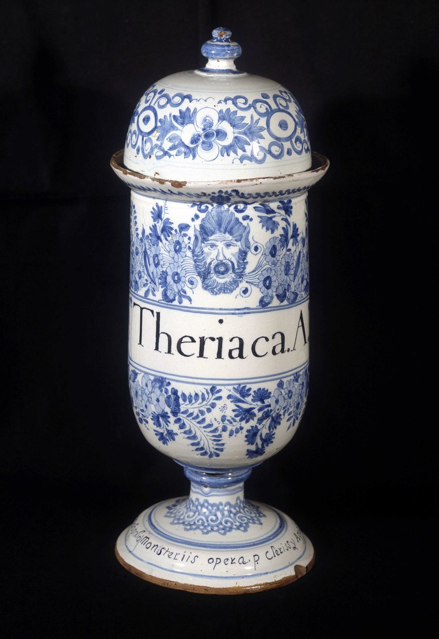 Apotheekvaas uit de 17e eeuw door Unknown artist