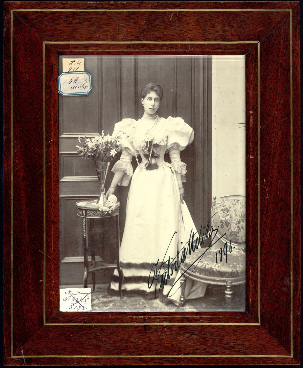 Victoria Melita van Saksen-Coburg en Gotha door Unknown artist