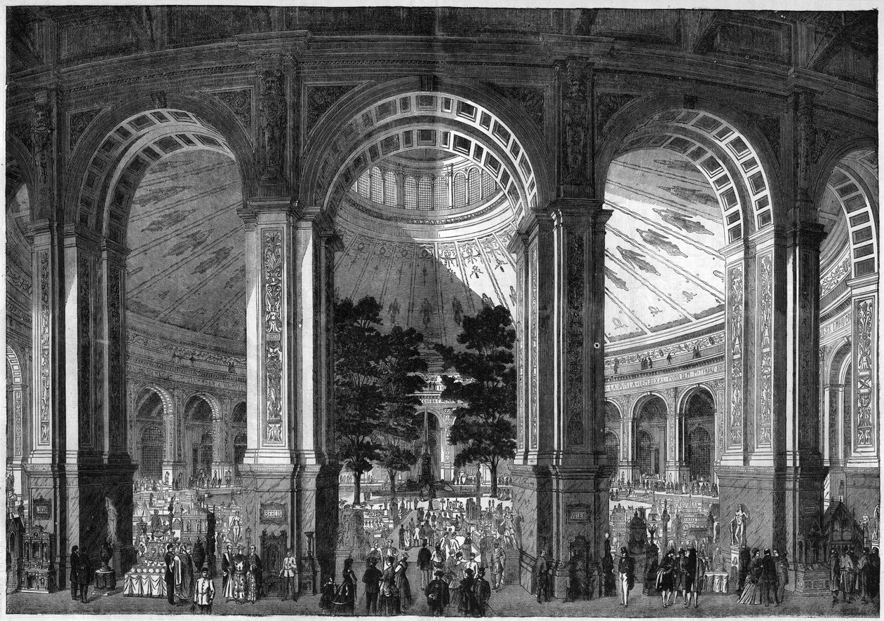 Wereldtentoonstelling van Wenen door Unknown artist