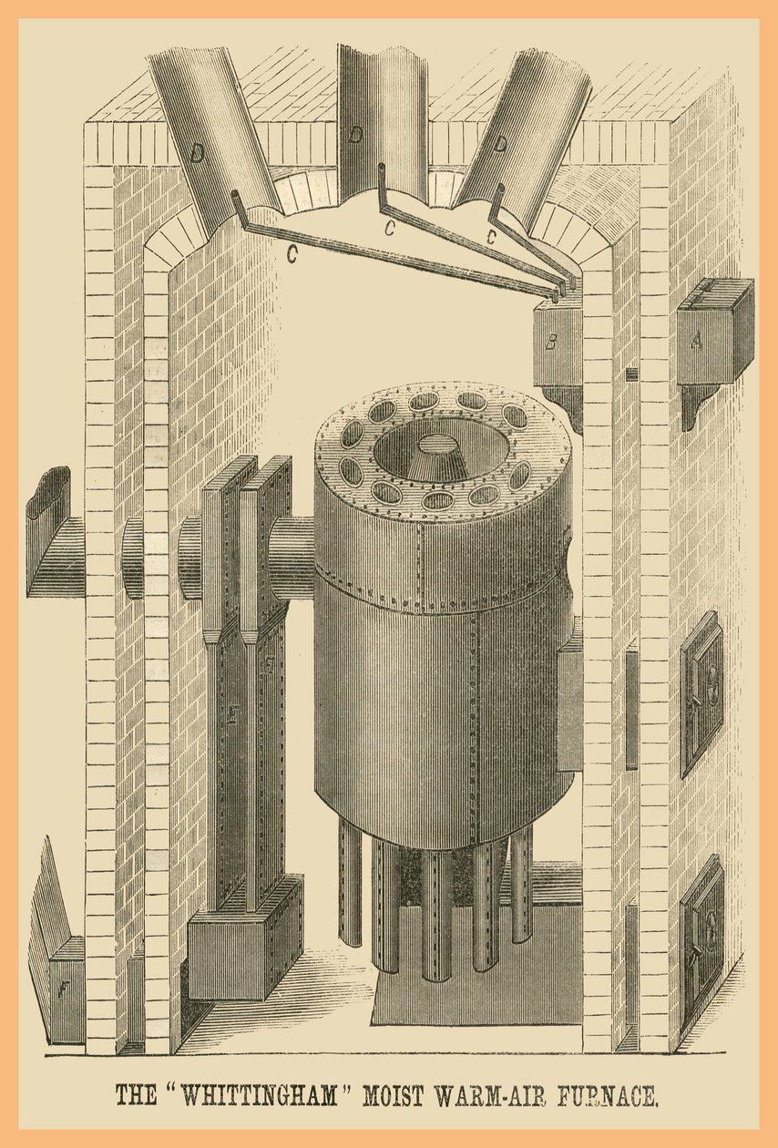 Whittingham Warme Lucht Oven door Unknown Artist