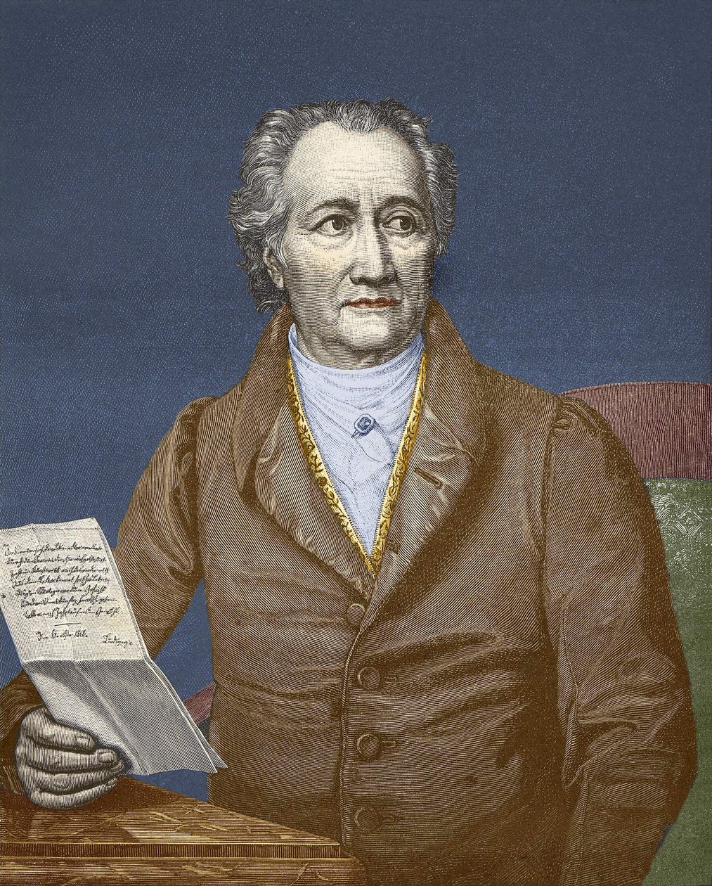 Wolfgang Goethe door Unknown artist