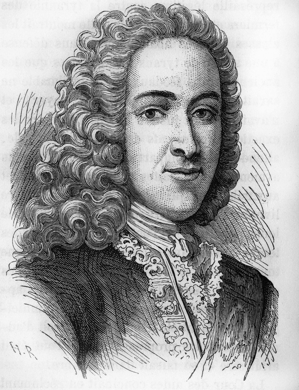 Portret van Jean Frédéric Phelypeaux, Graaf van Maurepas (1701-1781), Franse staatsman. door Unknown artist