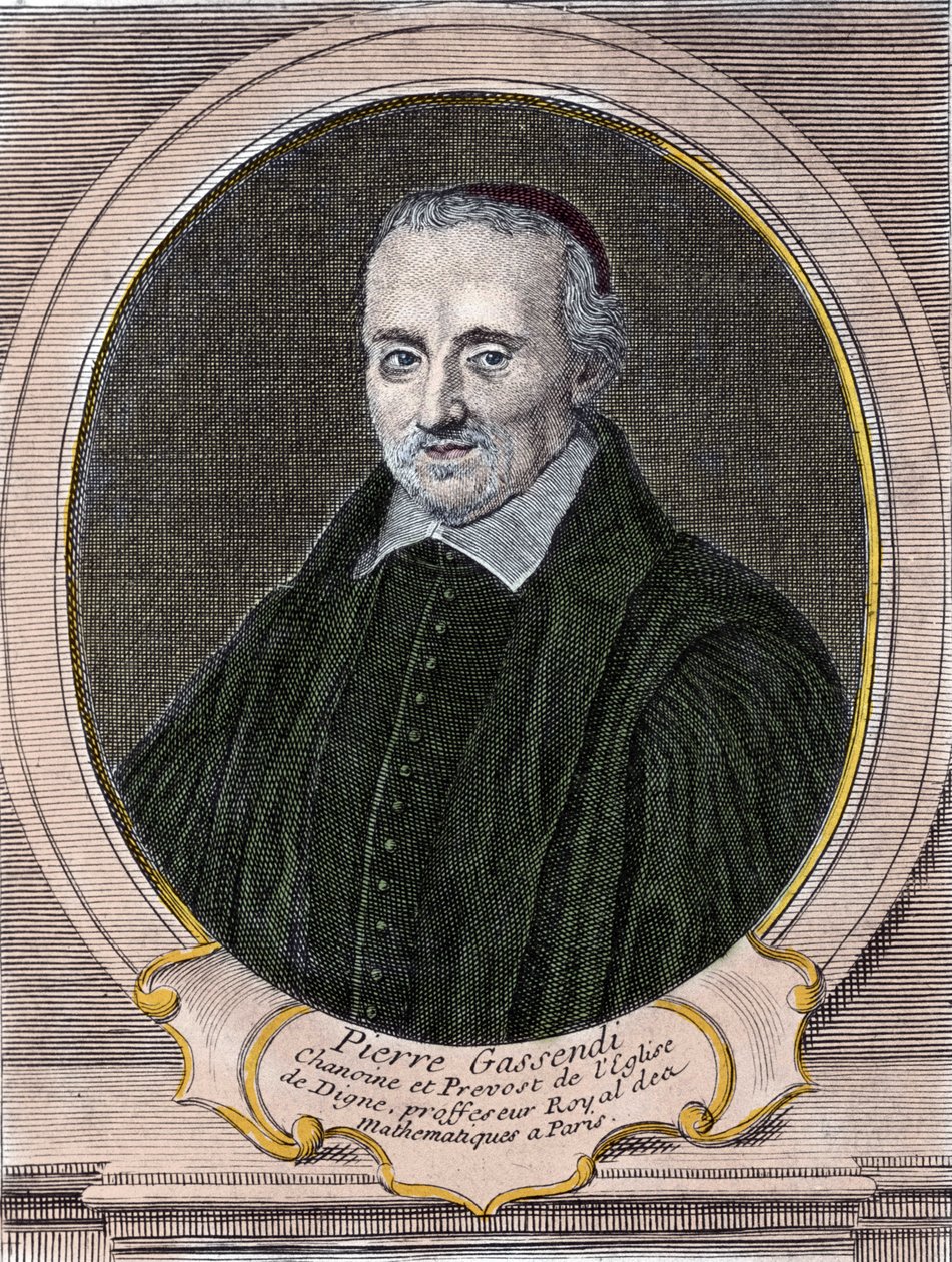 Portret van Pierre Gassendi (1592-1655), Franse filosoof, astronoom, wiskundige en natuurkundige. door Unknown artist