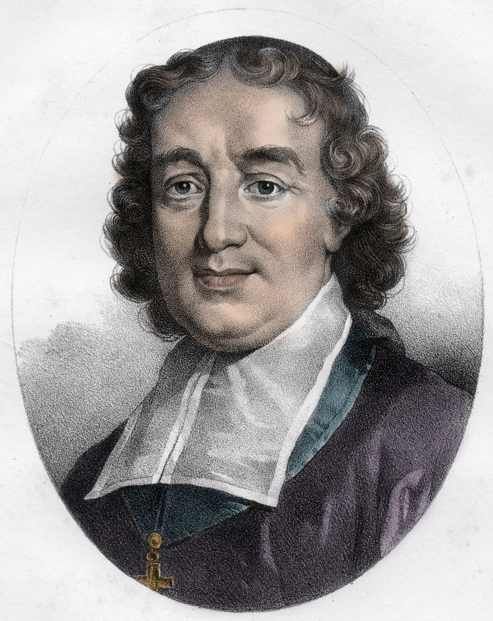 Portret van Valentin Esprit Flechier door Unknown