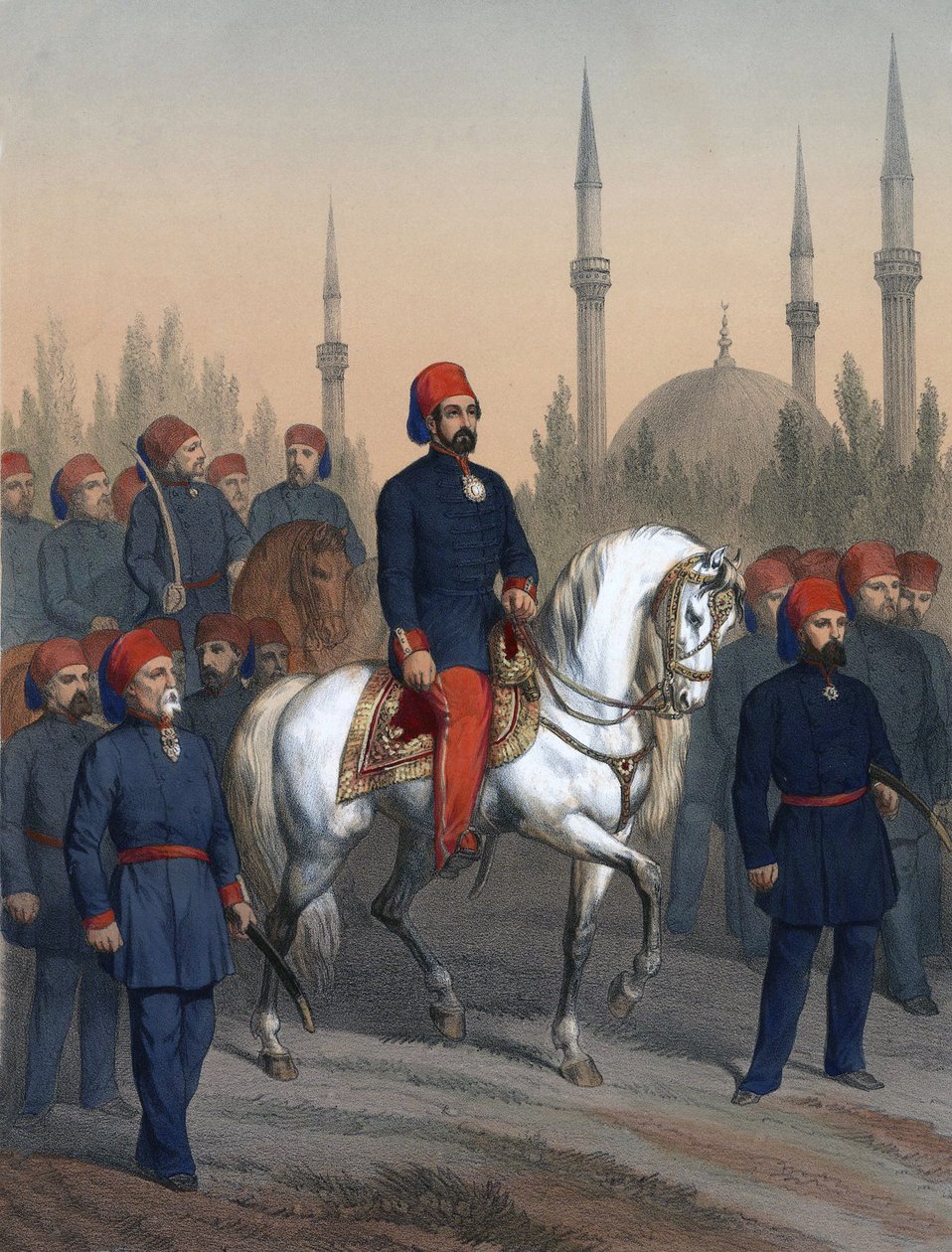 Abdulmecid I door Unknown artist