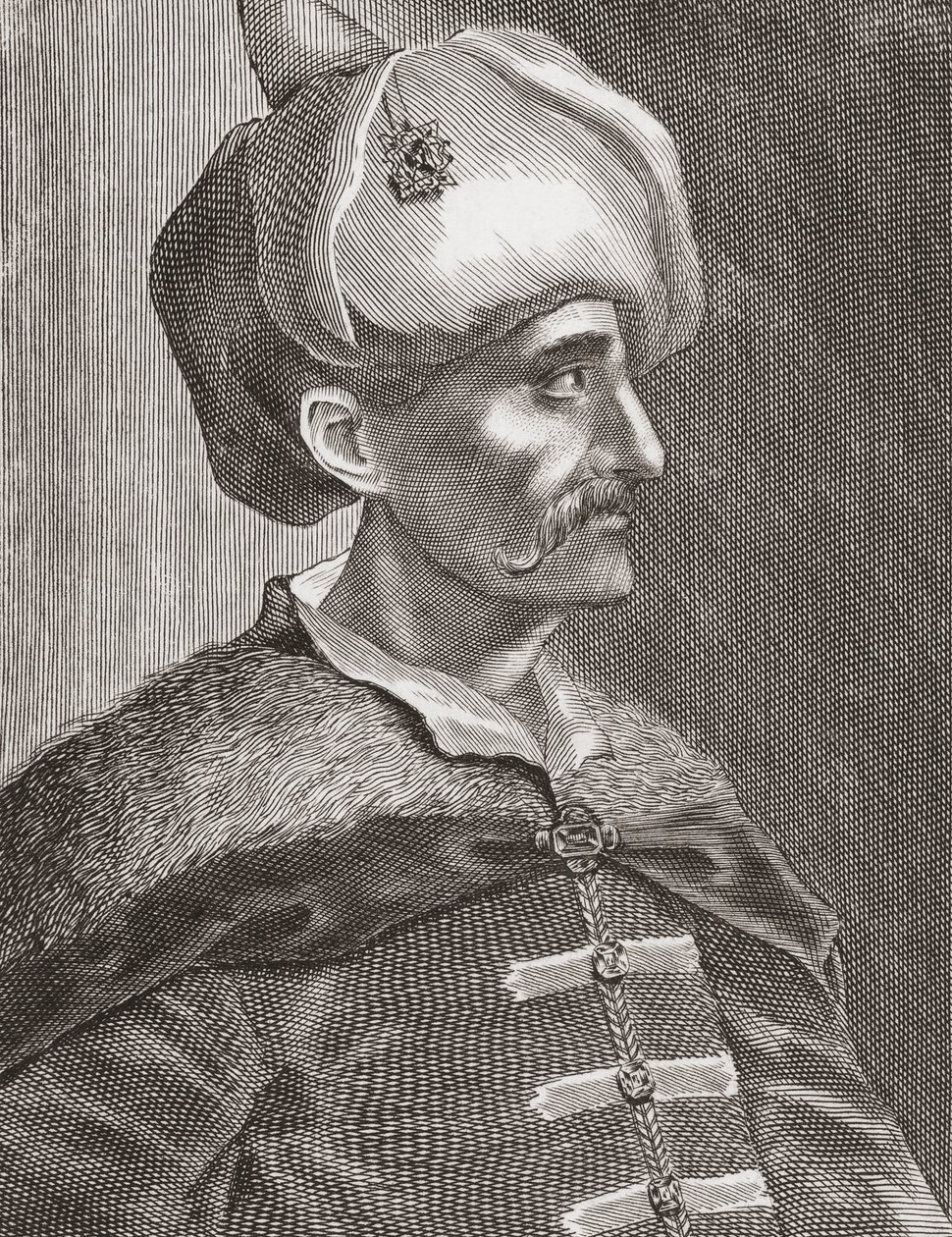 Ahmed I, Sultan van het Ottomaanse Rijk. door Unknown artist