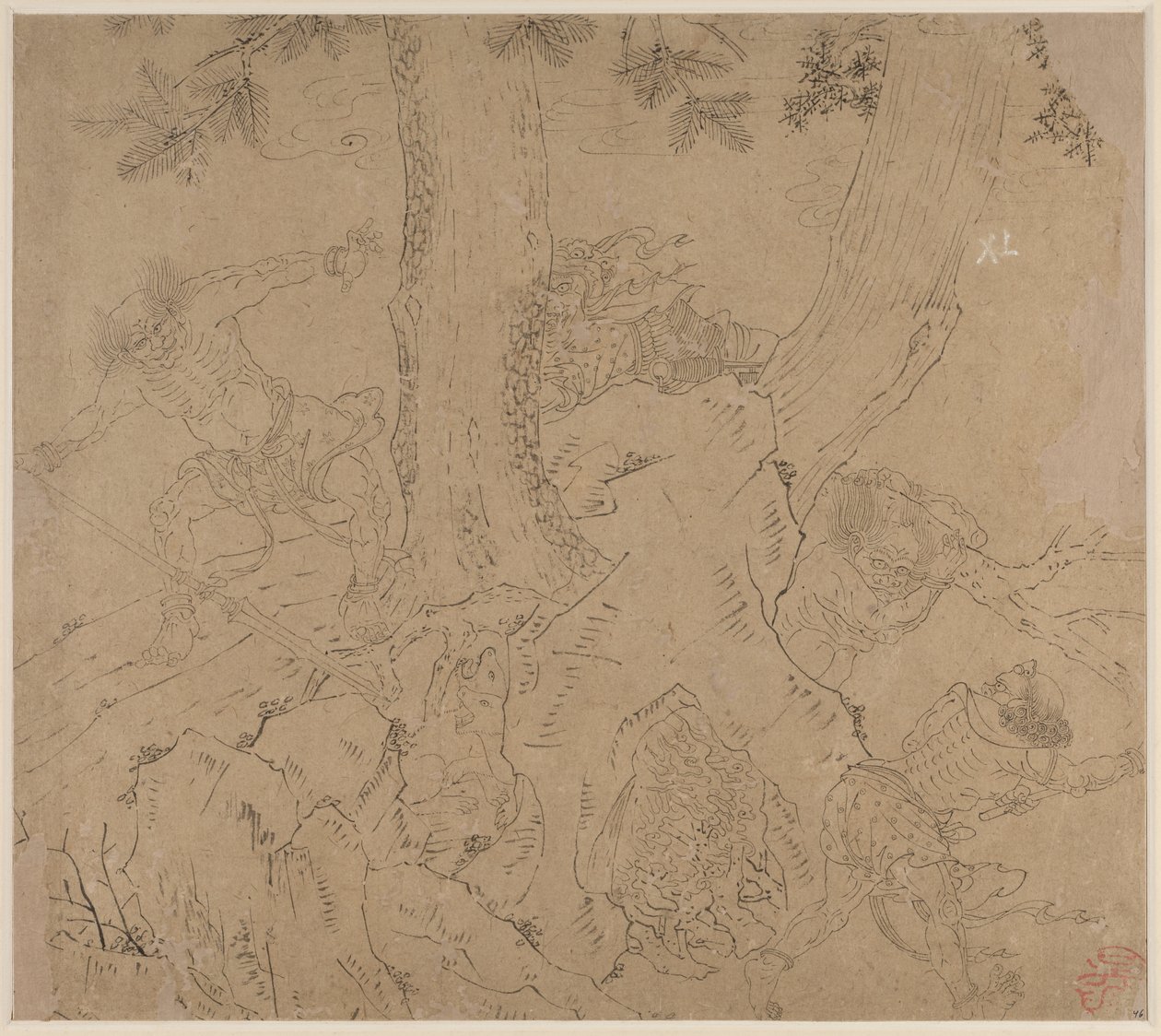 Album van Daoïstische en Boeddhistische Thema