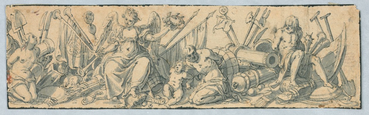 Allegorie van roem door Unknown artist