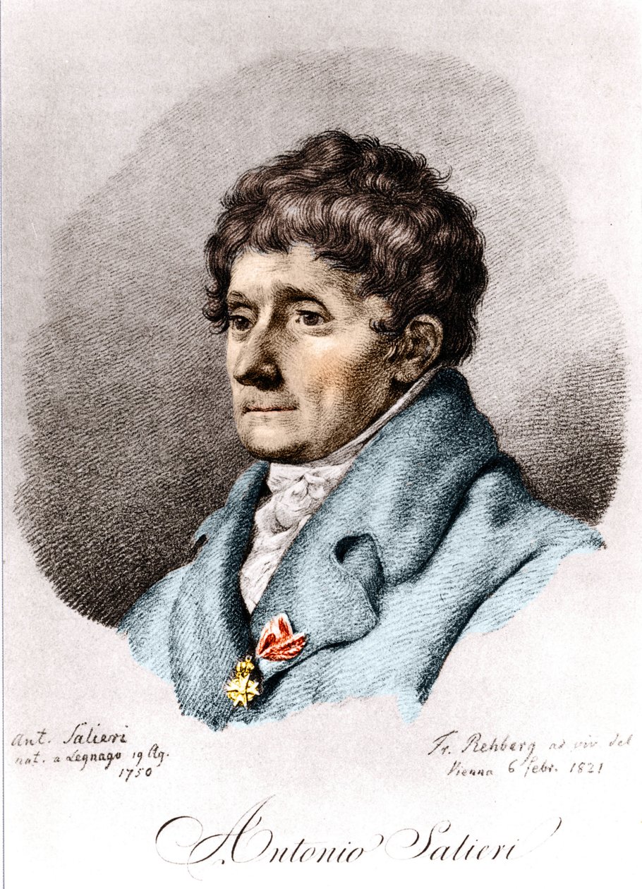 Antonio Salieri, Italiaanse componist en dirigent (Legnago) door Unknown artist