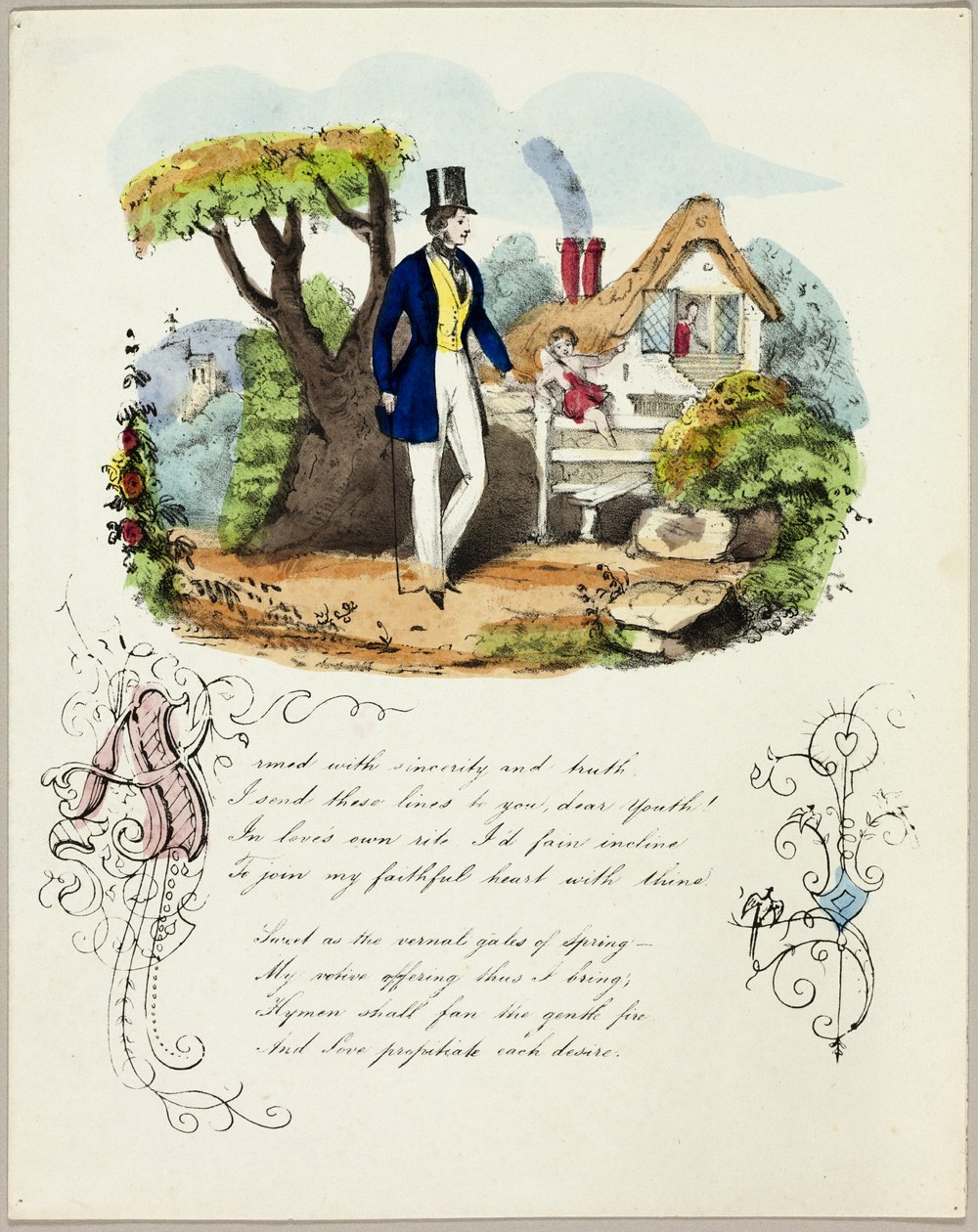 Gewapend met oprechtheid en waarheid (valentijn) door Unknown artist