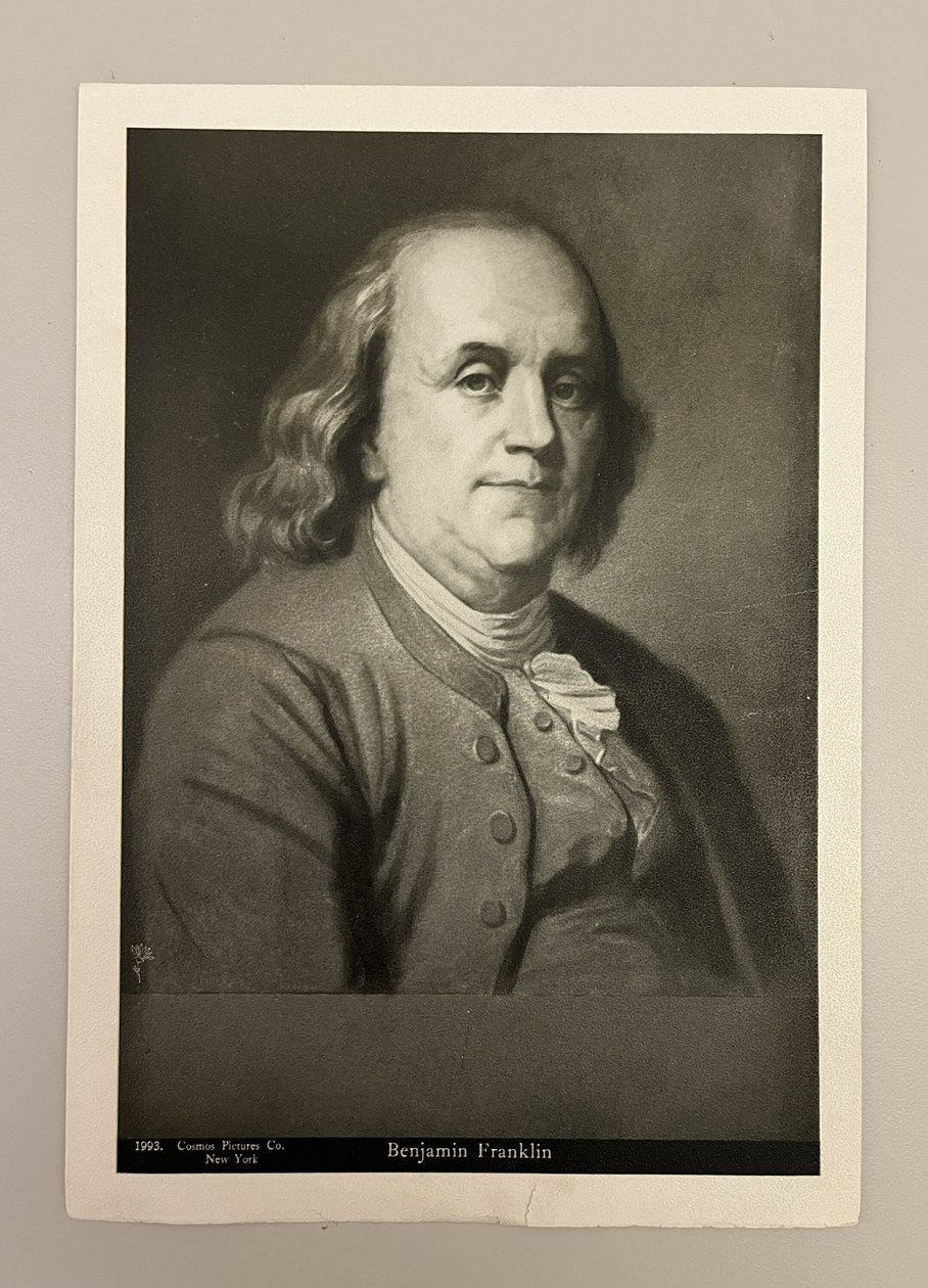 Benjamin Franklin door Unknown artist