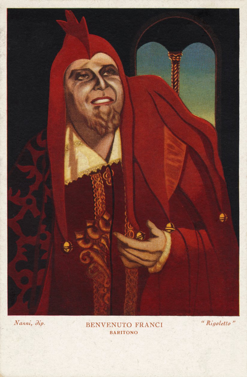 Benvenuto Franci als Verdi