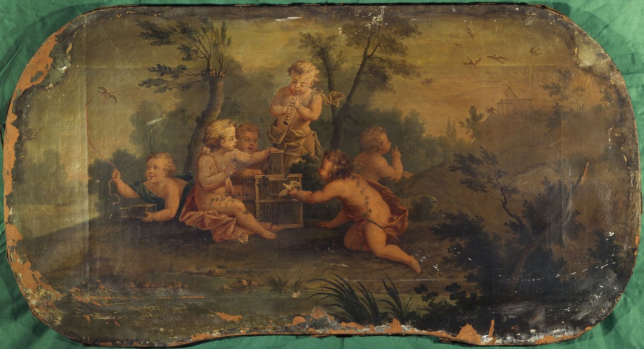 Vogelkinderen of Lente door Unknown artist