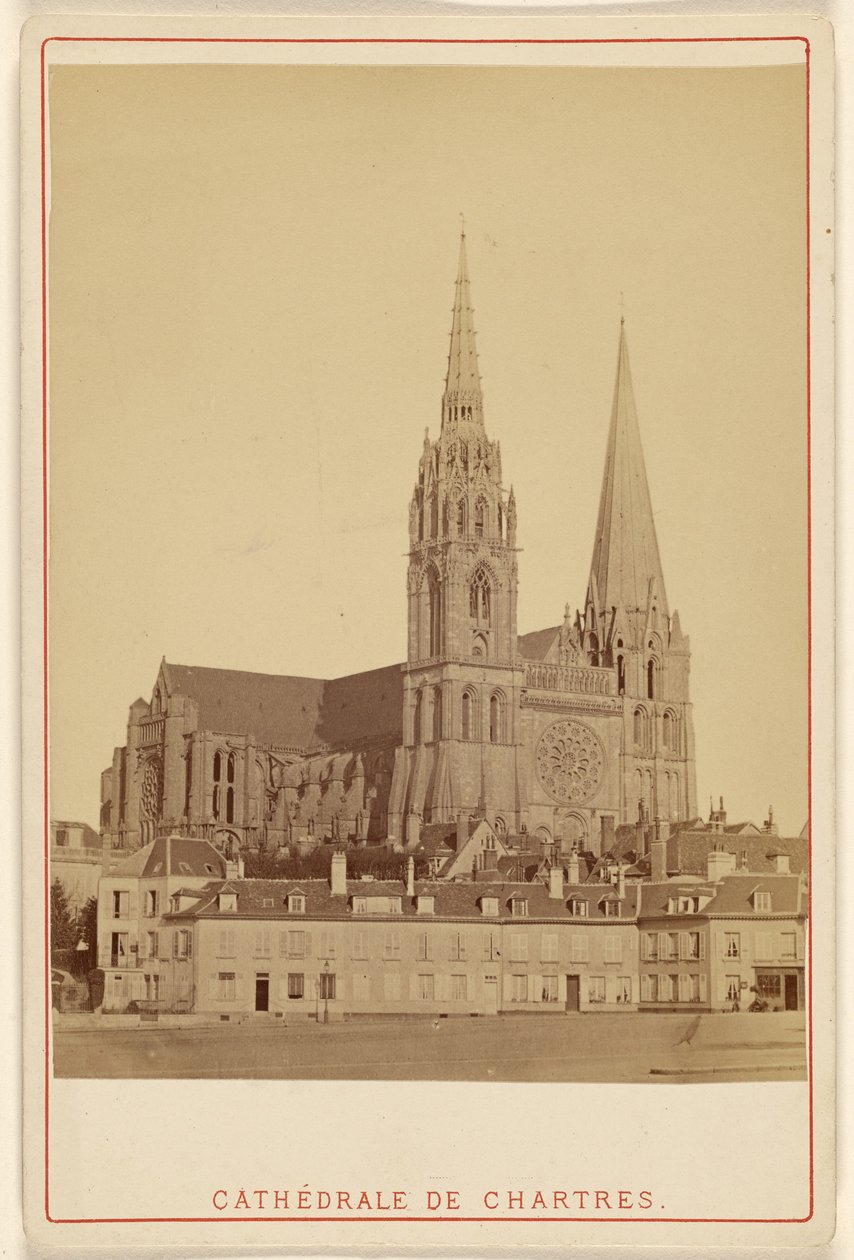 Cathedrale de Chartes door Unknown artist