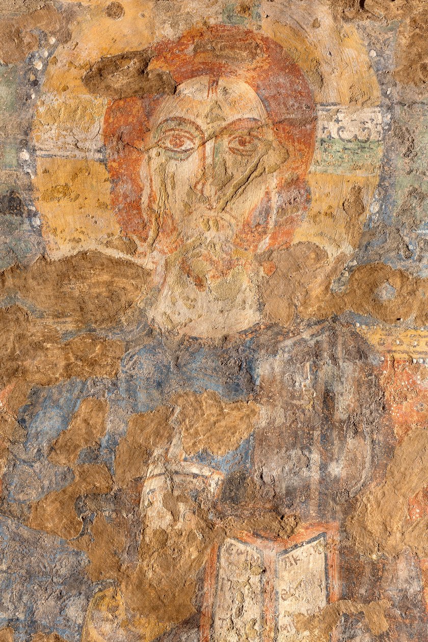 Christus zegent met aan zijn voeten De Magdalena, detail door Unknown artist