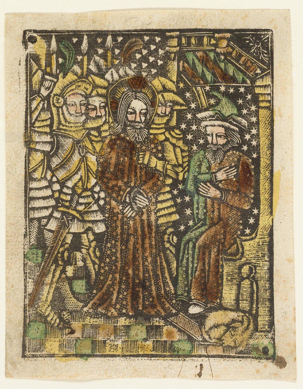 Christus voor Annas door Unknown artist