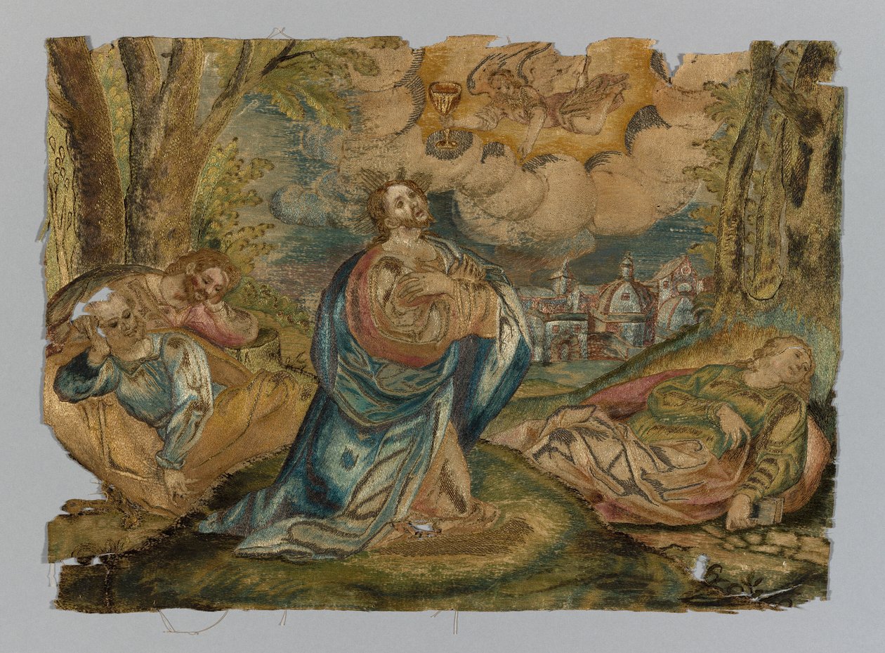 Christus in de Hof van Olijven door Unknown artist