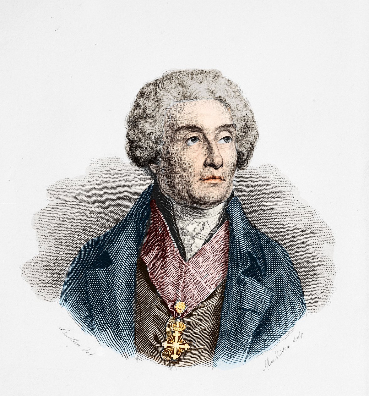 Graaf Joseph de Maistre (1753-1821), Franse politicus, schrijver en filosoof. door Unknown artist