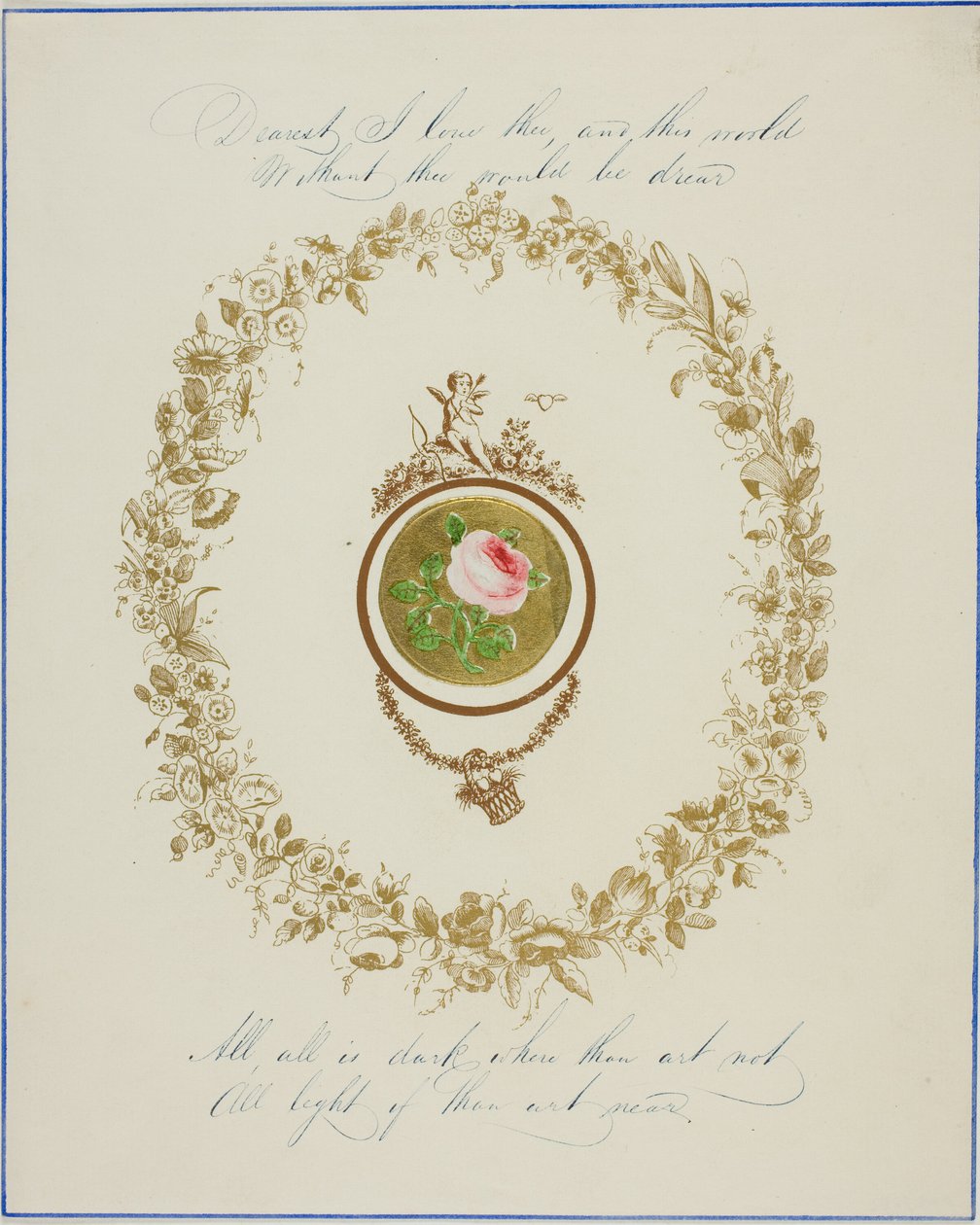 Liefste, ik hou van jou (valentijn) door Unknown artist