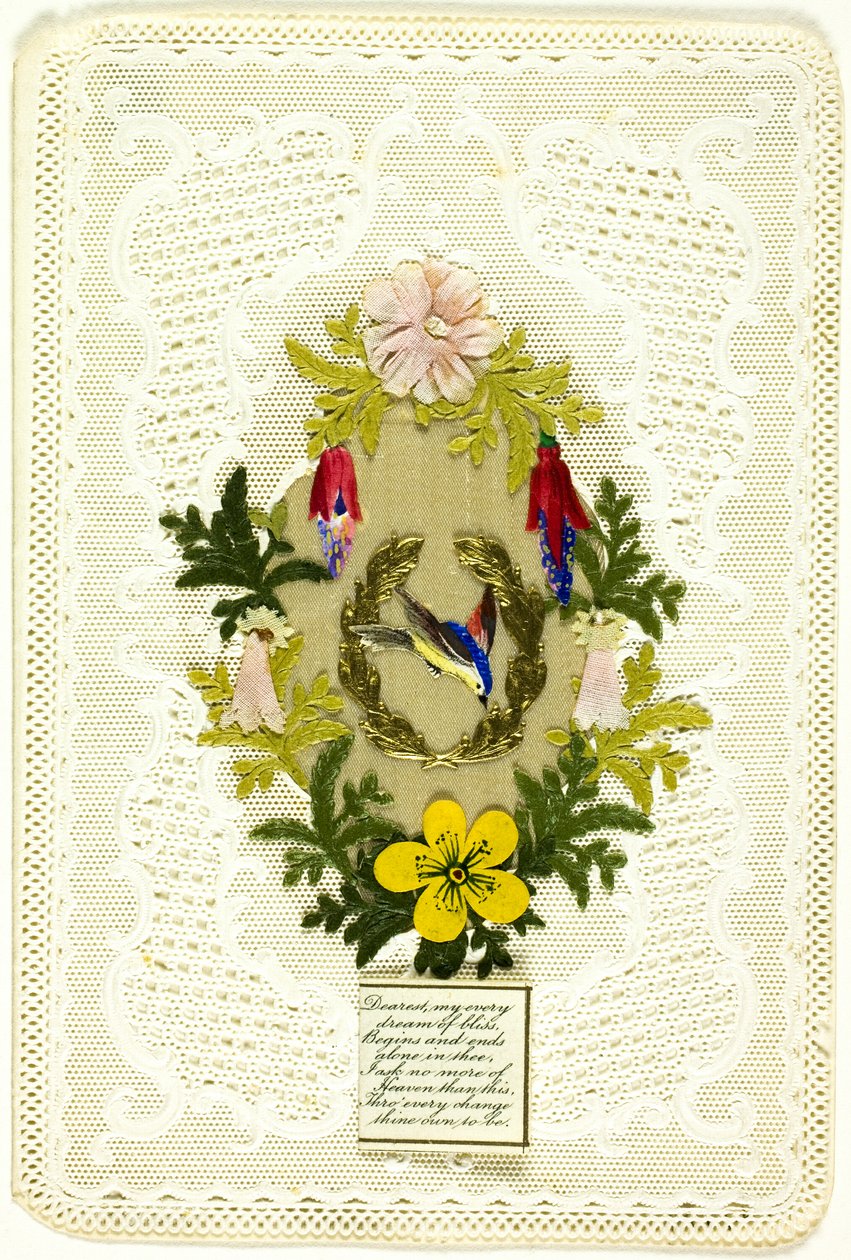 Liefste, mijn dromen van gelukzaligheid (valentijn) door Unknown artist