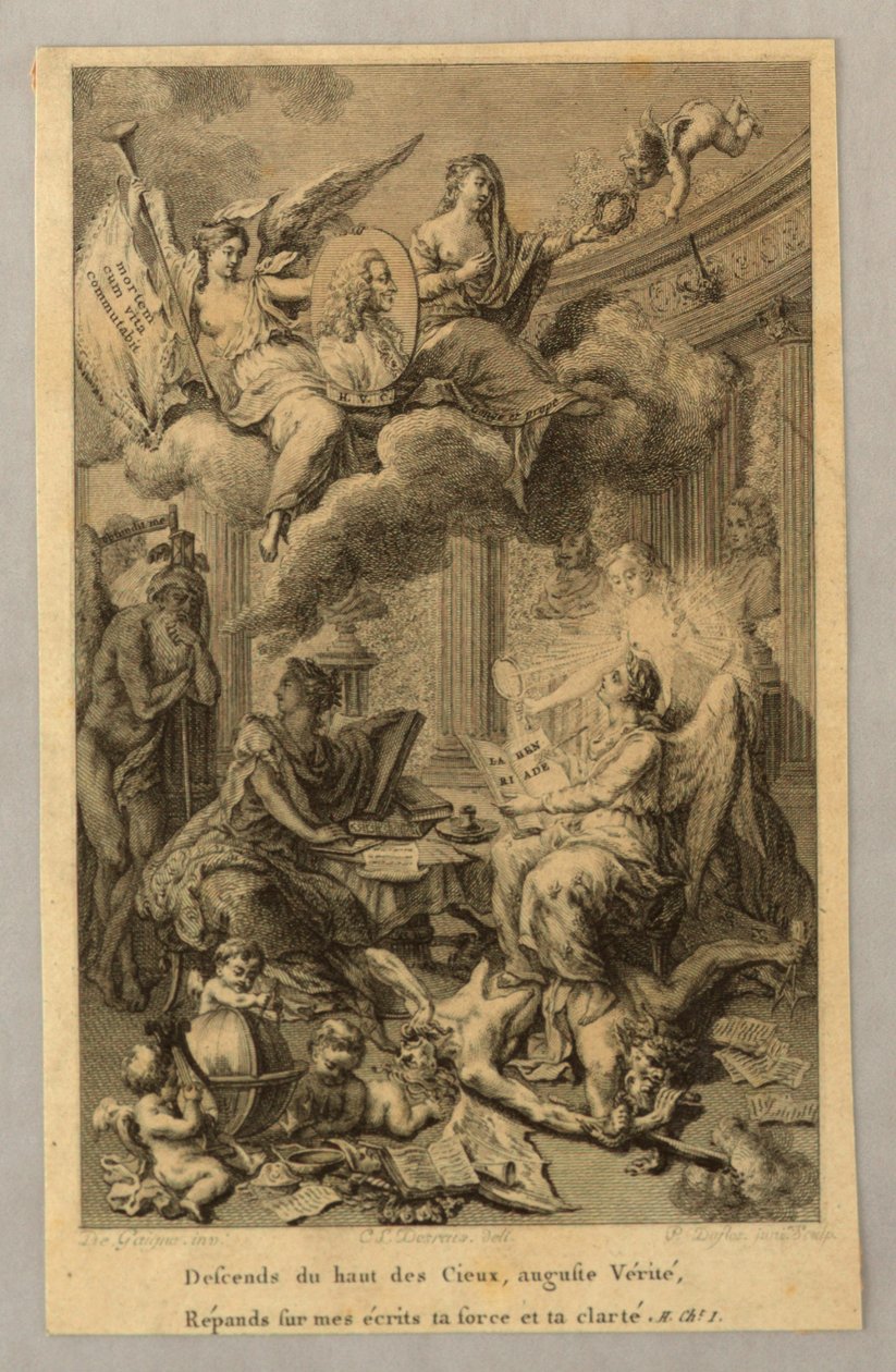 Descends du Haut des Cieux, Auguste Vérité, Répands Sur Mes Écrits Ta Force et Ta Clarté door Unknown artist