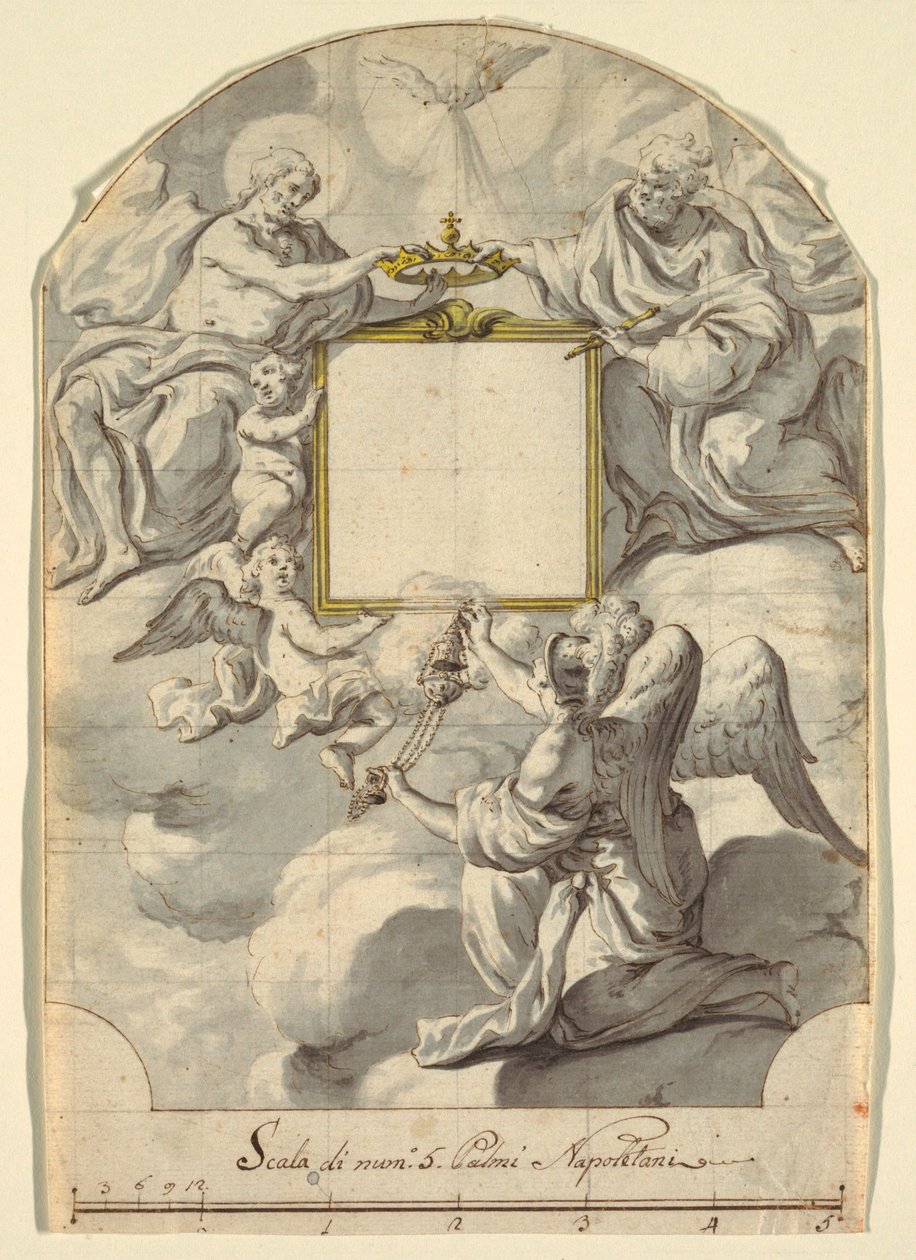 Ontwerp voor een Muurmuurschildering door Unknown artist