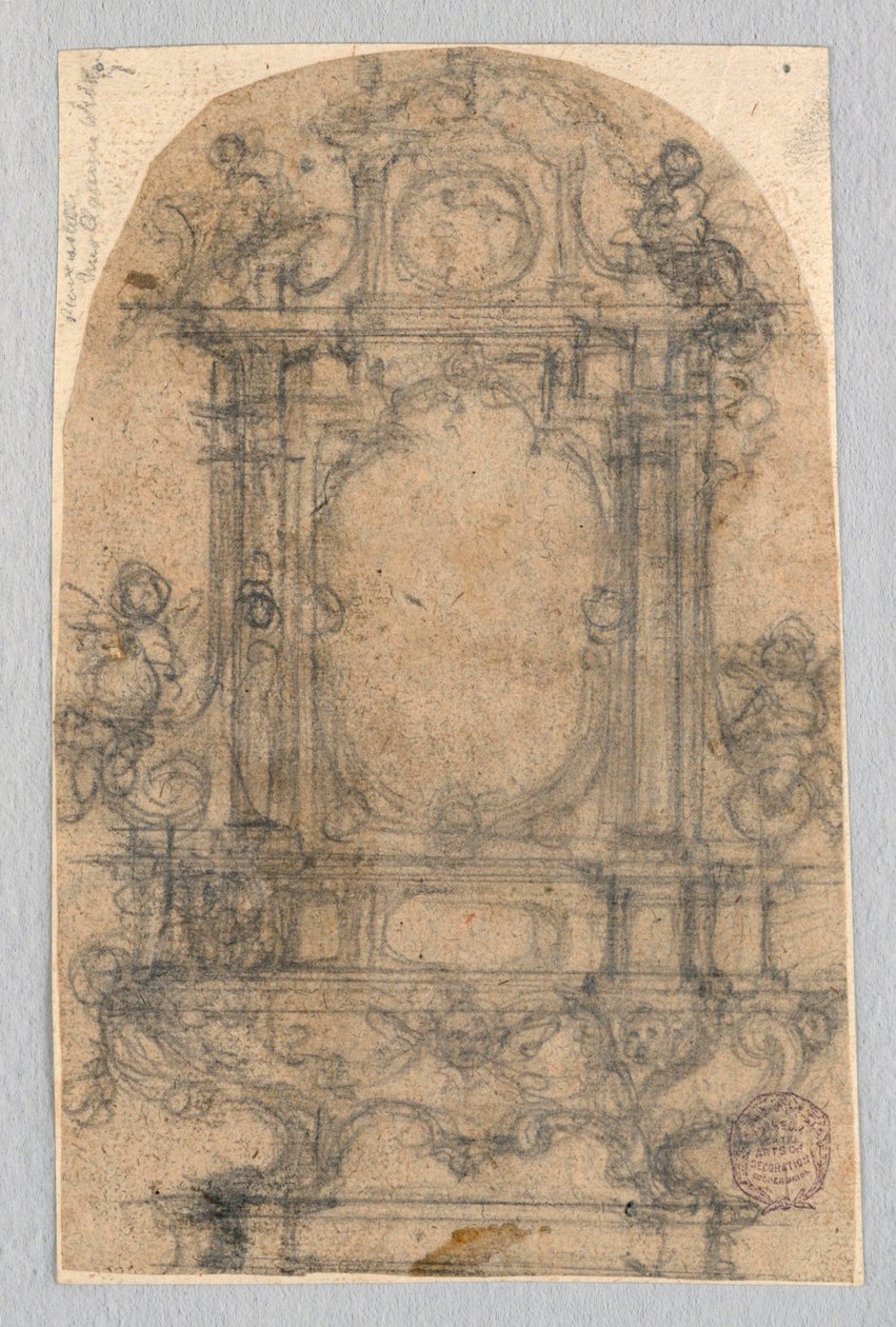 Ontwerp voor een altaar door Unknown artist