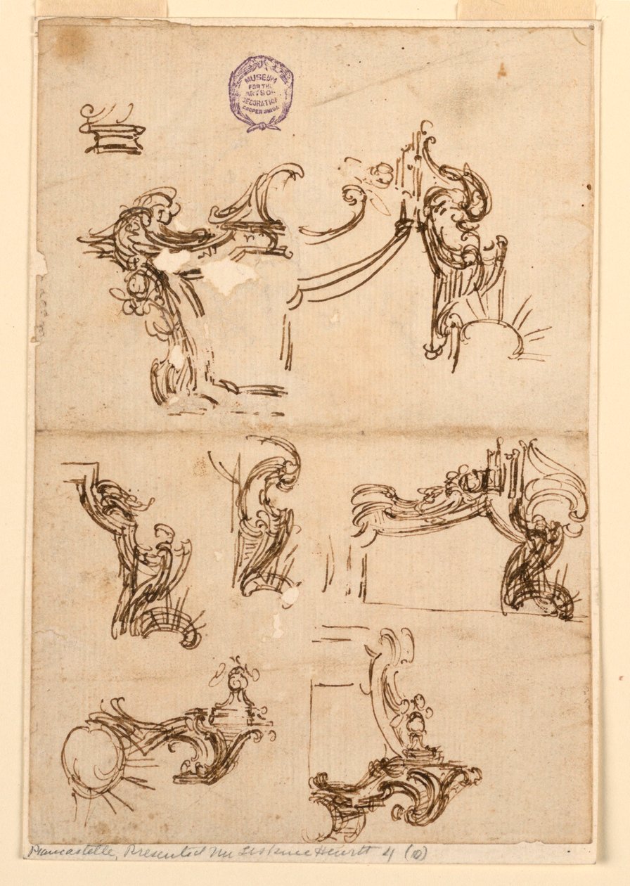 Ontwerpen voor relikwieën door Unknown artist
