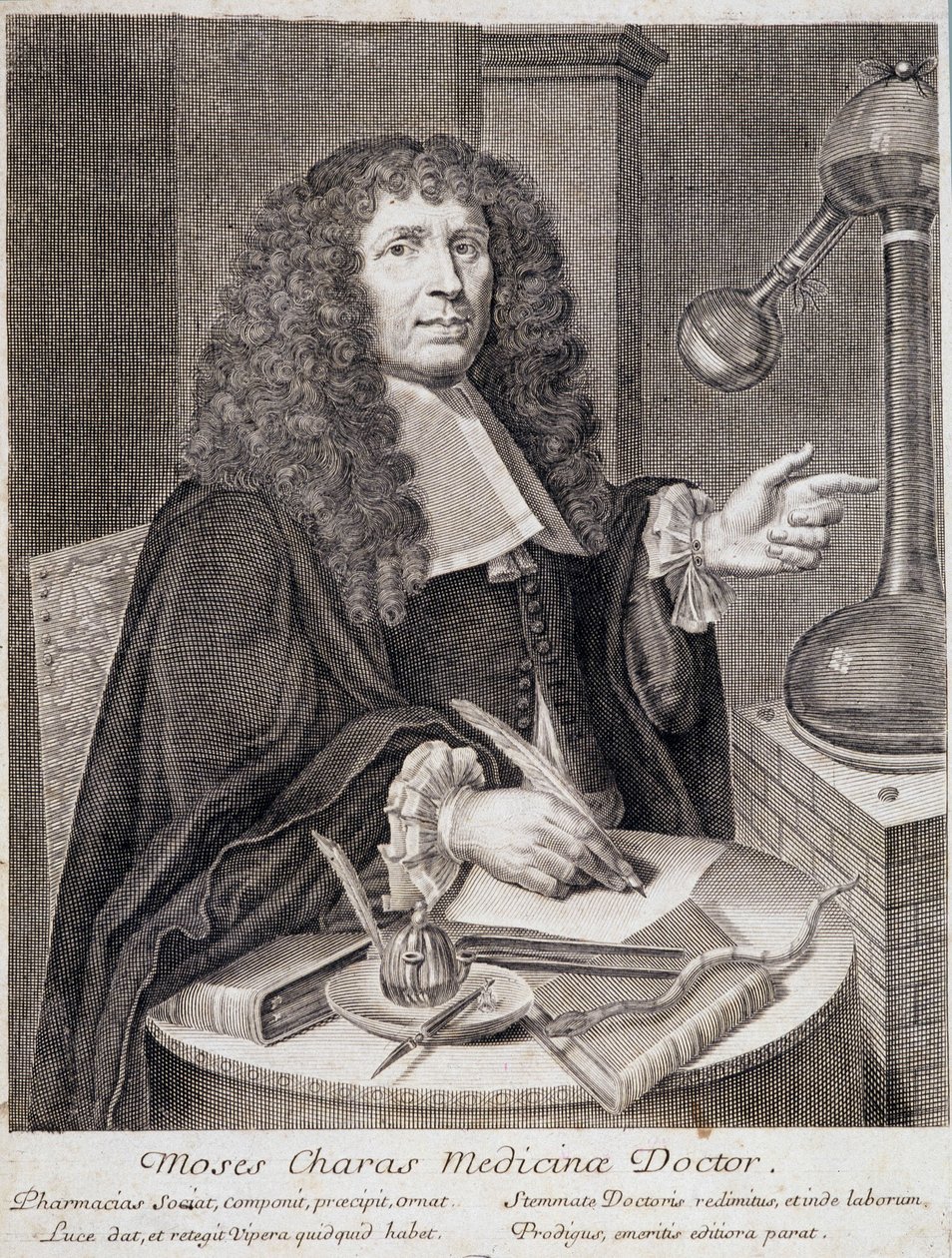 Dokter in zijn laboratorium, n.d. door Unknown artist