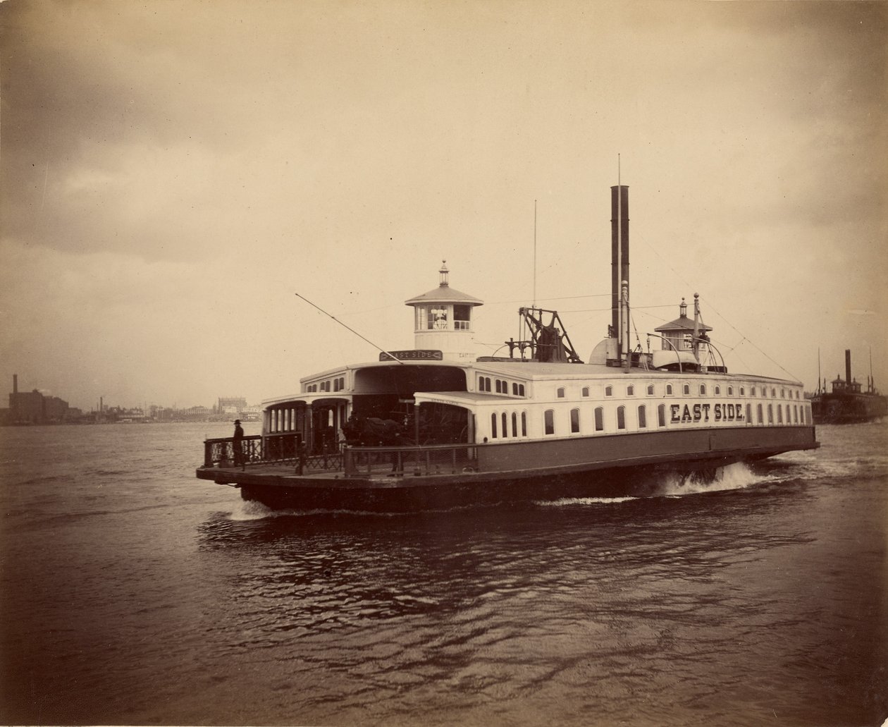 [East Side veerboot] door Unknown artist