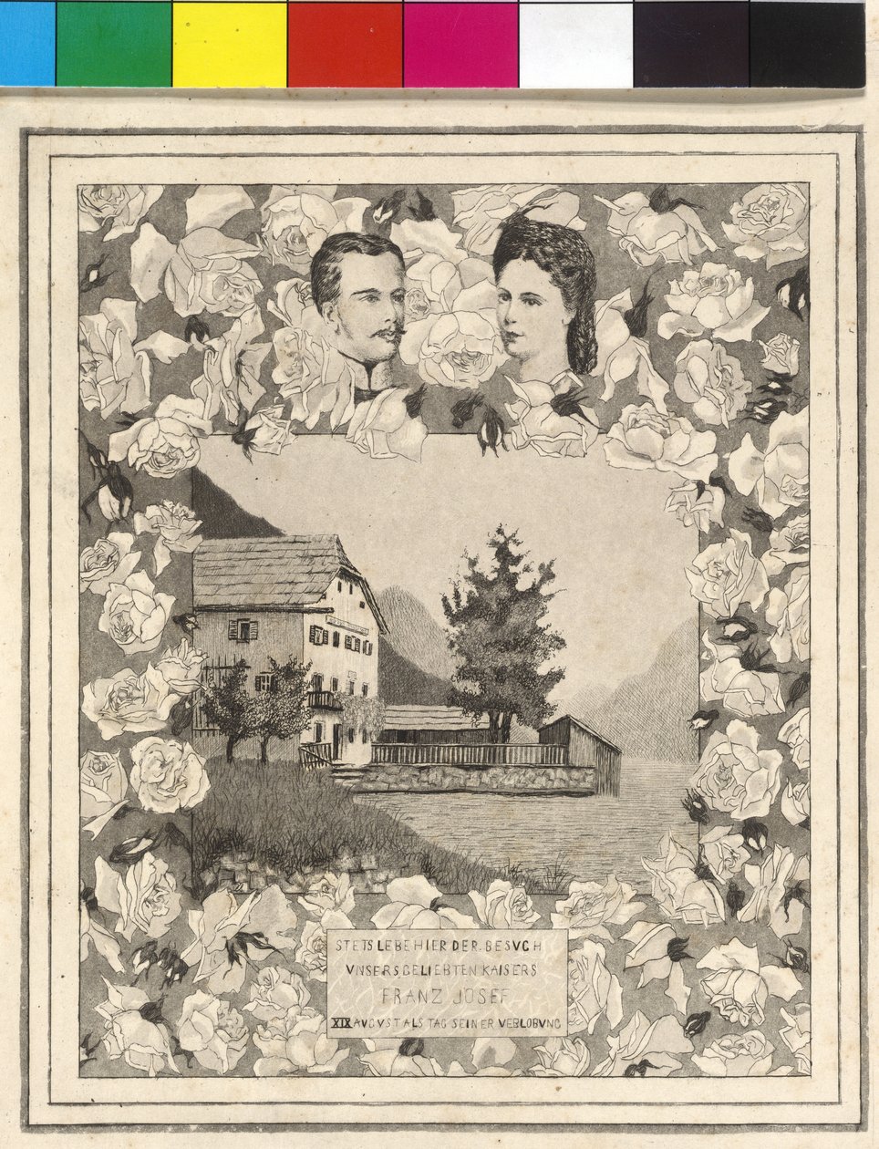 Keizer van Oostenrijk en Elisabeth Franz Joseph I door Unknown artist
