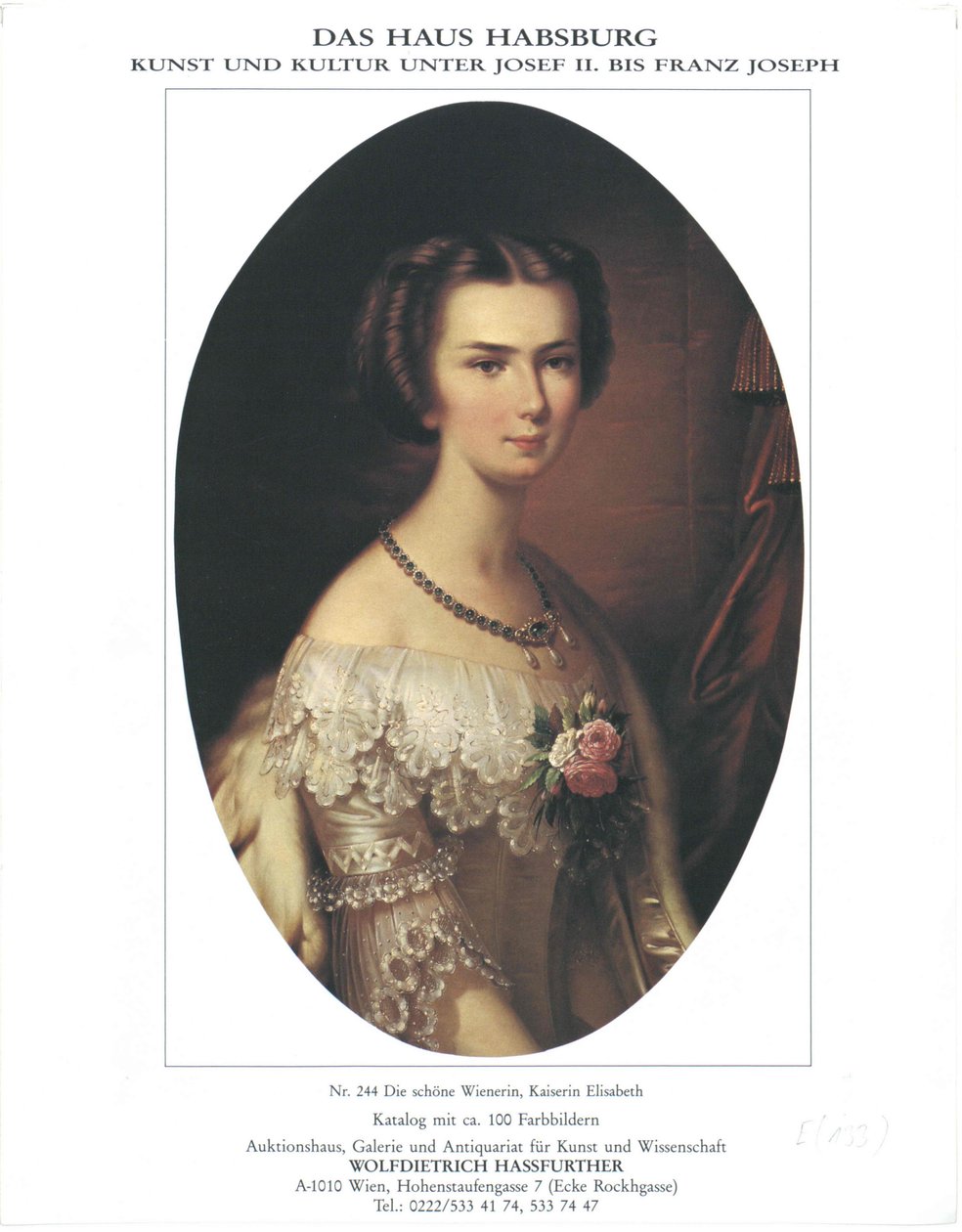 Keizerin van Oostenrijk Elisabeth door Unknown artist