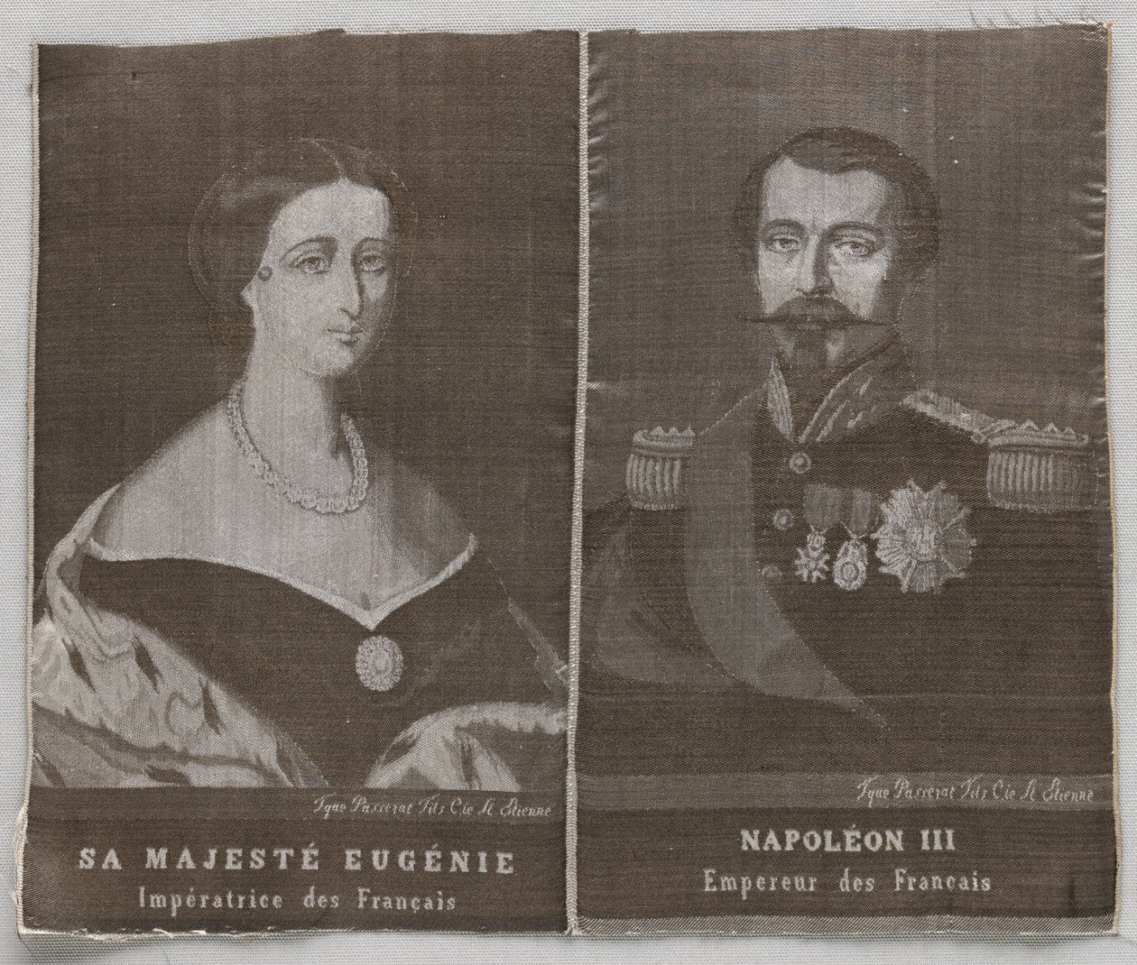 Eugenie en Napoleon door Unknown artist