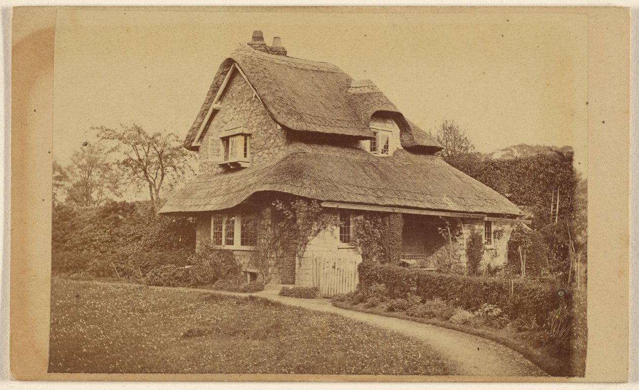 [Buitenaanzicht van Dutch Cottage, Blaise Hamlet]. door Unknown artist