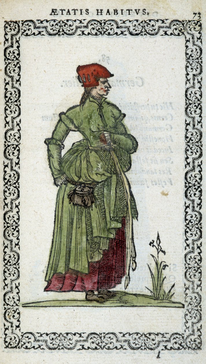 Vlaamse vrouw - in 