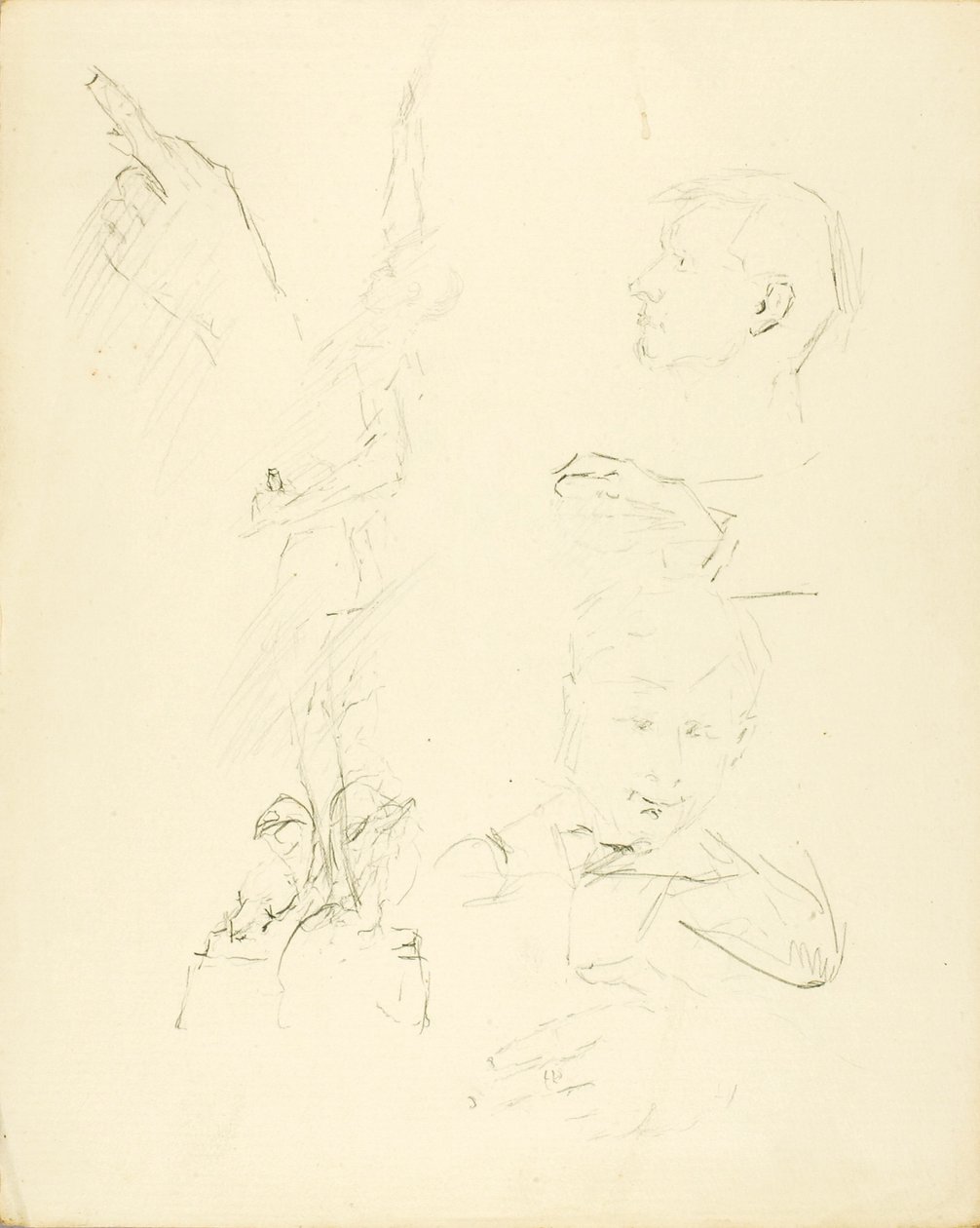 Figuur Schetsen door Unknown artist